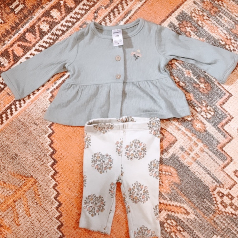 Flower print set